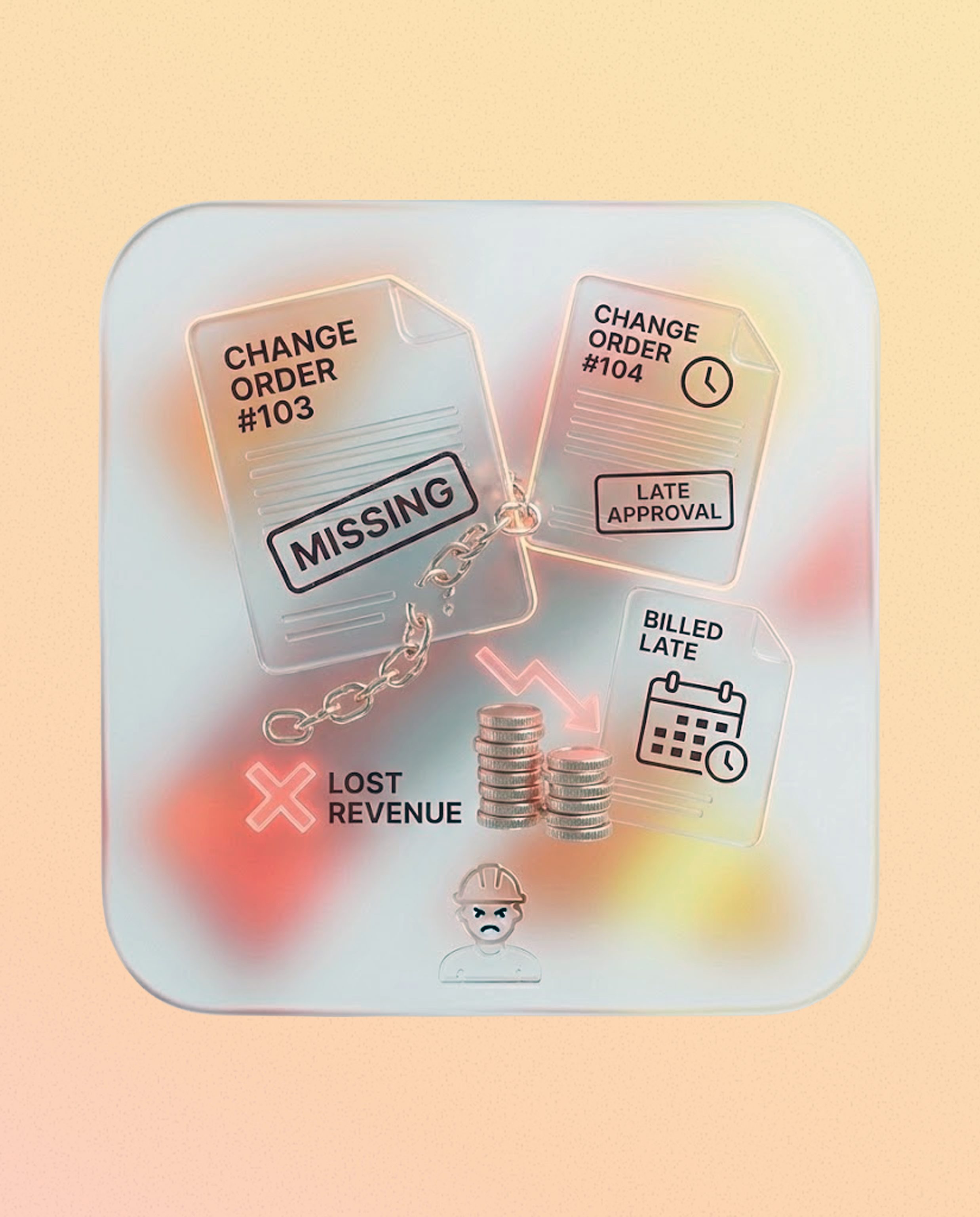 Change orders that go missing or get billed late